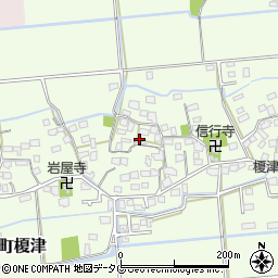 熊本県熊本市南区富合町榎津1006周辺の地図