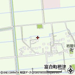 熊本県熊本市南区富合町榎津784-1周辺の地図
