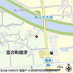 熊本県熊本市南区富合町榎津11周辺の地図