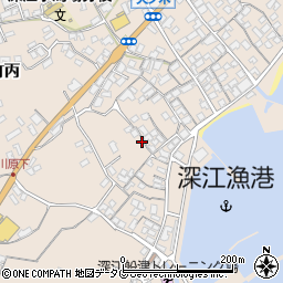 長崎県南島原市深江町丙179周辺の地図