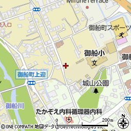 熊本県上益城郡御船町滝川40-1周辺の地図