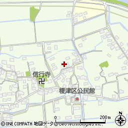 熊本県熊本市南区富合町榎津1112周辺の地図