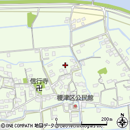 熊本県熊本市南区富合町榎津1125周辺の地図