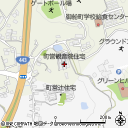熊本県上益城郡御船町木倉1686周辺の地図