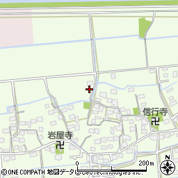 熊本県熊本市南区富合町榎津859周辺の地図