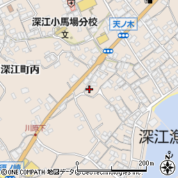 長崎県南島原市深江町丙191周辺の地図