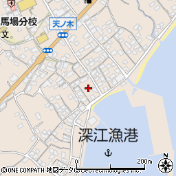 長崎県南島原市深江町丙118-1周辺の地図