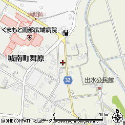 熊本県熊本市南区城南町出水1359周辺の地図