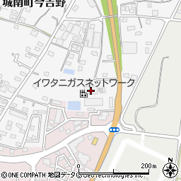 イワタニ熊本ガスセンター株式会社周辺の地図