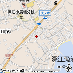 長崎県南島原市深江町丙188周辺の地図