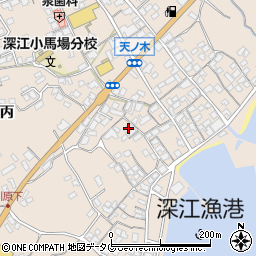 長崎県南島原市深江町丙132周辺の地図