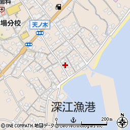 長崎県南島原市深江町丙10周辺の地図