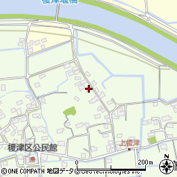 熊本県熊本市南区富合町榎津1230-2周辺の地図