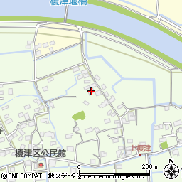 熊本県熊本市南区富合町榎津1230-1周辺の地図