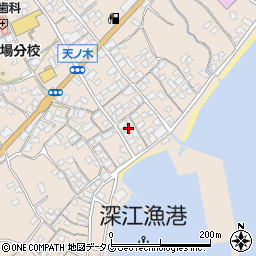 長崎県南島原市深江町丙14周辺の地図