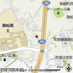 熊本県上益城郡御船町木倉1326周辺の地図