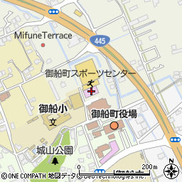 熊本県上益城郡御船町木倉1168周辺の地図