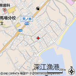 長崎県南島原市深江町丙27周辺の地図