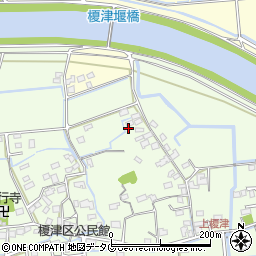 熊本県熊本市南区富合町榎津1228周辺の地図