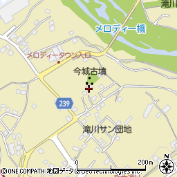熊本県上益城郡御船町滝川1380周辺の地図