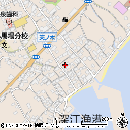 長崎県南島原市深江町丙30周辺の地図