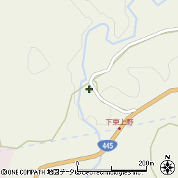 熊本県上益城郡御船町七滝577周辺の地図