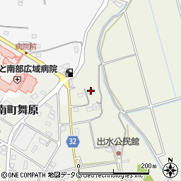 熊本県熊本市南区城南町出水939周辺の地図