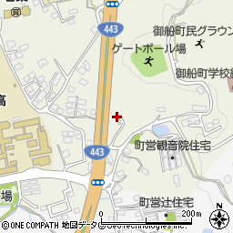 熊本県上益城郡御船町木倉1567周辺の地図