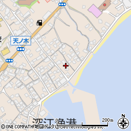 長崎県南島原市深江町丁2308周辺の地図