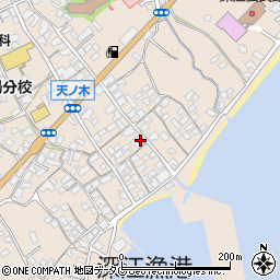長崎県南島原市深江町丙25周辺の地図