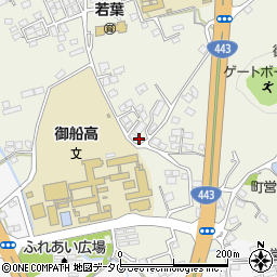 熊本県上益城郡御船町木倉1401周辺の地図