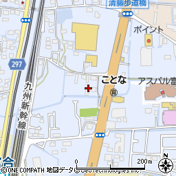 熊本県熊本市南区富合町清藤周辺の地図