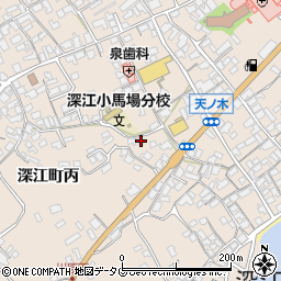 長崎県南島原市深江町丙87周辺の地図