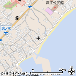 長崎県南島原市深江町丁2318周辺の地図