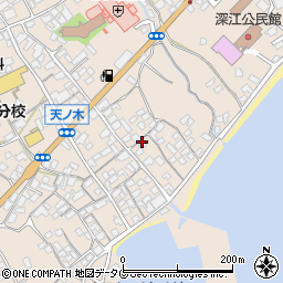 長崎県南島原市深江町丁2336周辺の地図