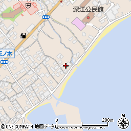長崎県南島原市深江町丁2300-1周辺の地図