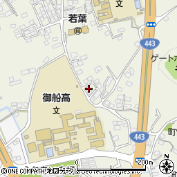 熊本県上益城郡御船町木倉1402周辺の地図