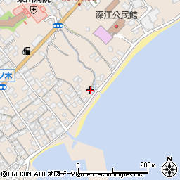 長崎県南島原市深江町丁2300-2周辺の地図