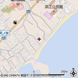 長崎県南島原市深江町丁2320周辺の地図
