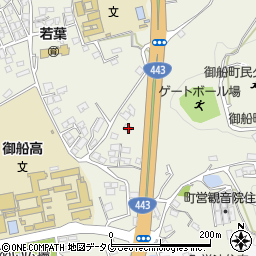 熊本県上益城郡御船町木倉1400周辺の地図