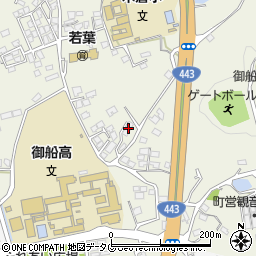 熊本県上益城郡御船町木倉1406周辺の地図