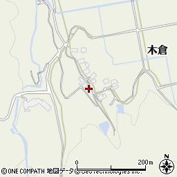 熊本県上益城郡御船町木倉2193周辺の地図