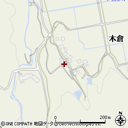 熊本県上益城郡御船町木倉1907周辺の地図