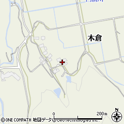 熊本県上益城郡御船町木倉1948周辺の地図