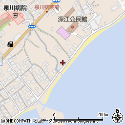 長崎県南島原市深江町丁2296周辺の地図