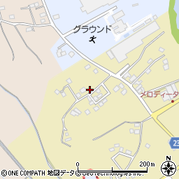 熊本県上益城郡御船町滝川1926-6周辺の地図