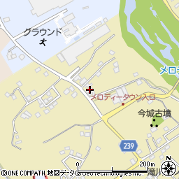 熊本県上益城郡御船町滝川1344周辺の地図