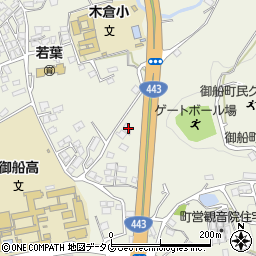 熊本県上益城郡御船町木倉1456周辺の地図