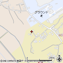 熊本県上益城郡御船町滝川1925周辺の地図