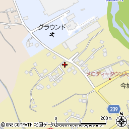 熊本県上益城郡御船町滝川1330周辺の地図